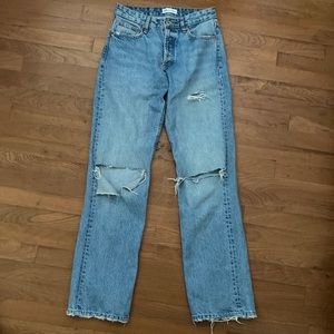 Zara mid rise jeans- Size 4
